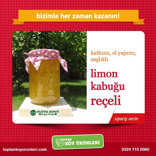 Toptan Limon Kabuğu Reçeli satın alın