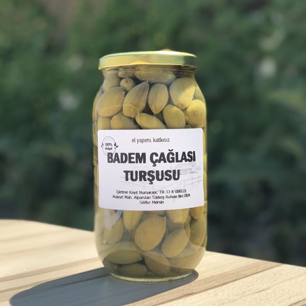 Badem Çağlası Turşusu 1,2 Kg