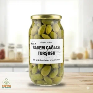 Badem Çağlası Turşusu 1,2 Kg