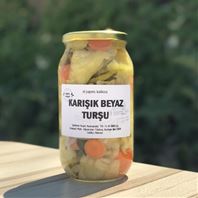 Karışık Turşu Beyaz Turşusu 1,2 Kg