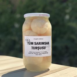 Tüm Sarımsak Turşusu 1,2 Kg