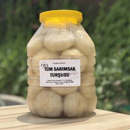 Tüm Sarımsak Turşusu 5 Kg