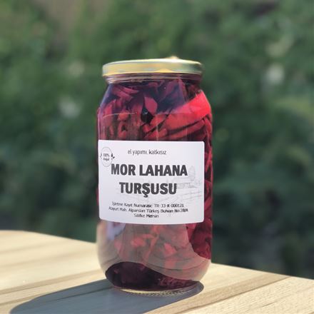 Kırmızı Lahana Turşusu 1,2 Kg